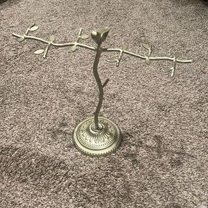 Gold Jewelry Stand